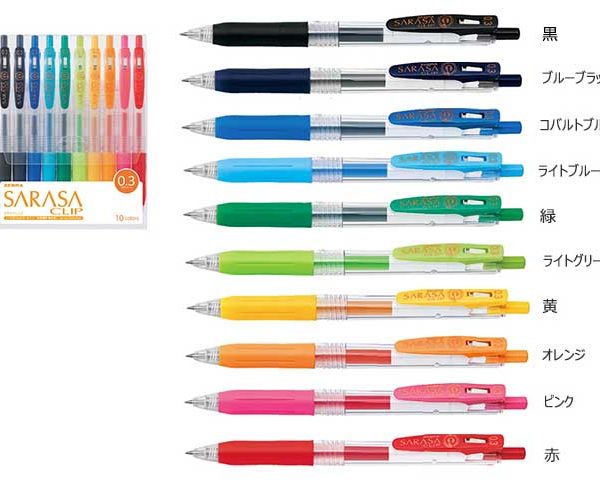 Zebra Sarasa 0.5mm Gel Ballpoint Pen