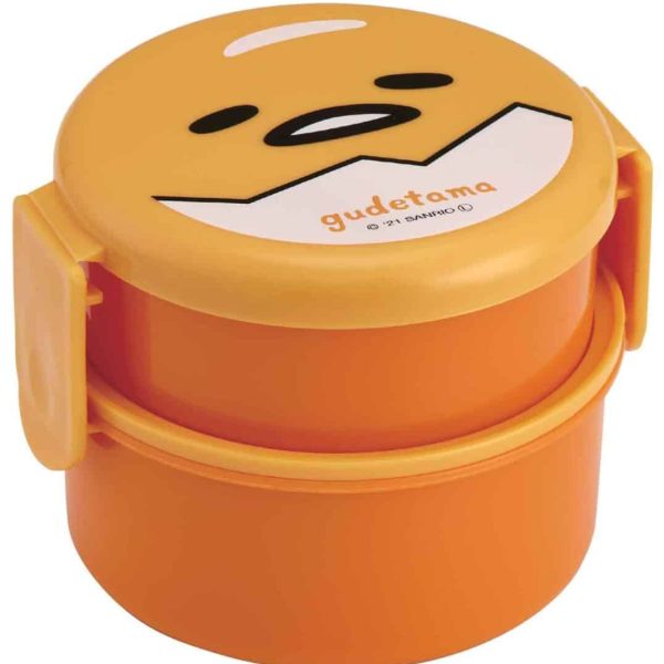 Gudetama Round Bento Box 16.91oz (500ml)