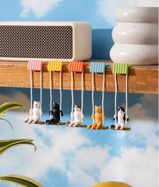 Cat on a Swing Blind Box