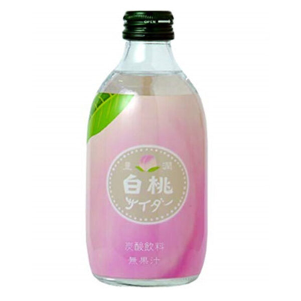 Tomomasu White Peach Hakuto Cider 10.14 fl oz 300ml