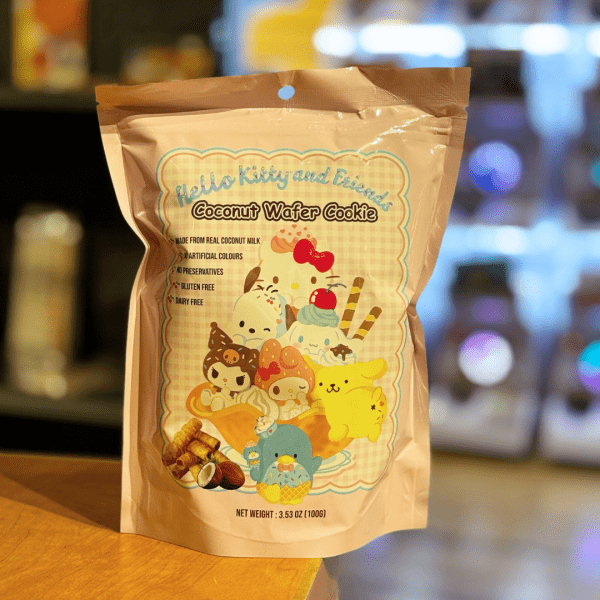 Hello Kitty Wafer Coconut Flavor 100g/3.53oz