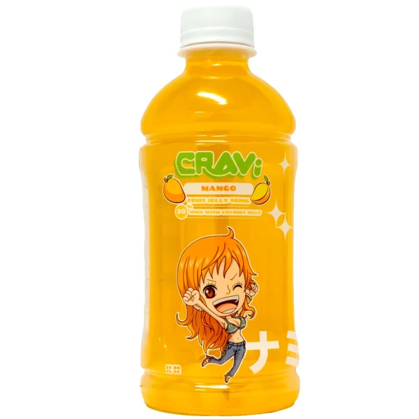 Cravi One Piece Nami Mango Jelly Fruit Drink 330ml