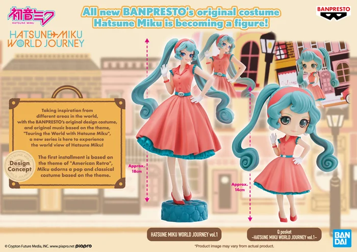 Hatsune Miku World Journey Vol.1 Figure Banpresto - Image 2