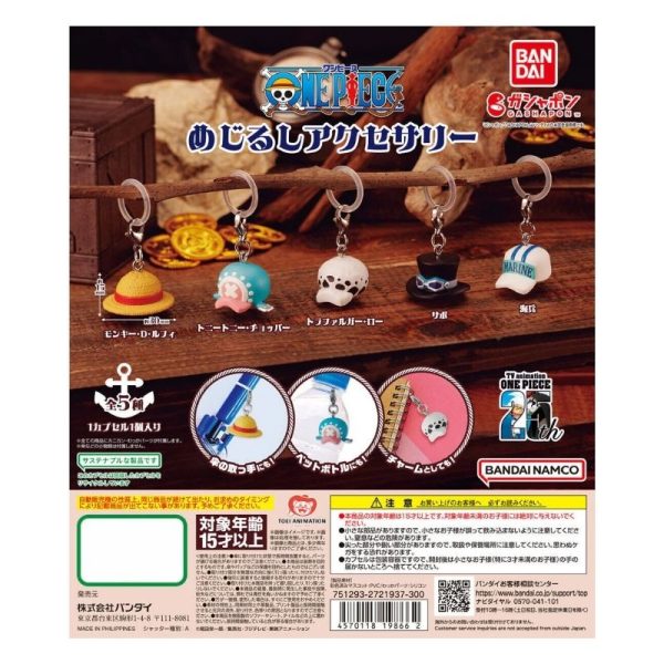 One Piece “Mejirushi” Hat Keychain Capsule