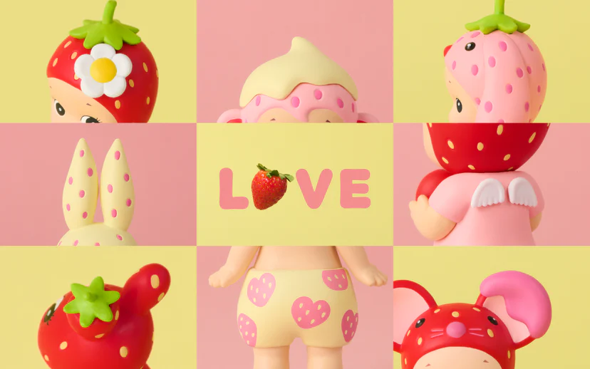 Sonny Angel Strawberry Love Series 1 Single - Image 3