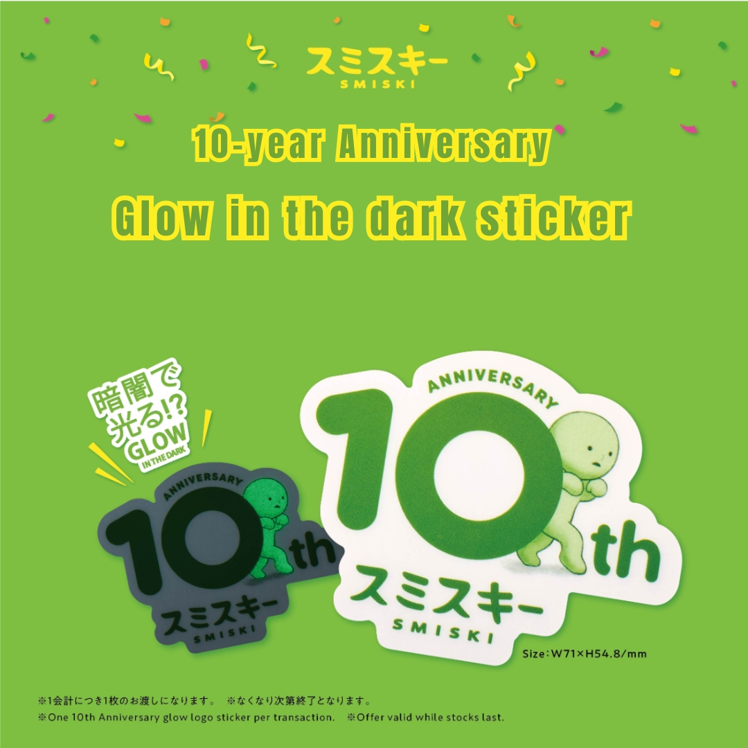 SMISKI 10th Anniversary Sticker