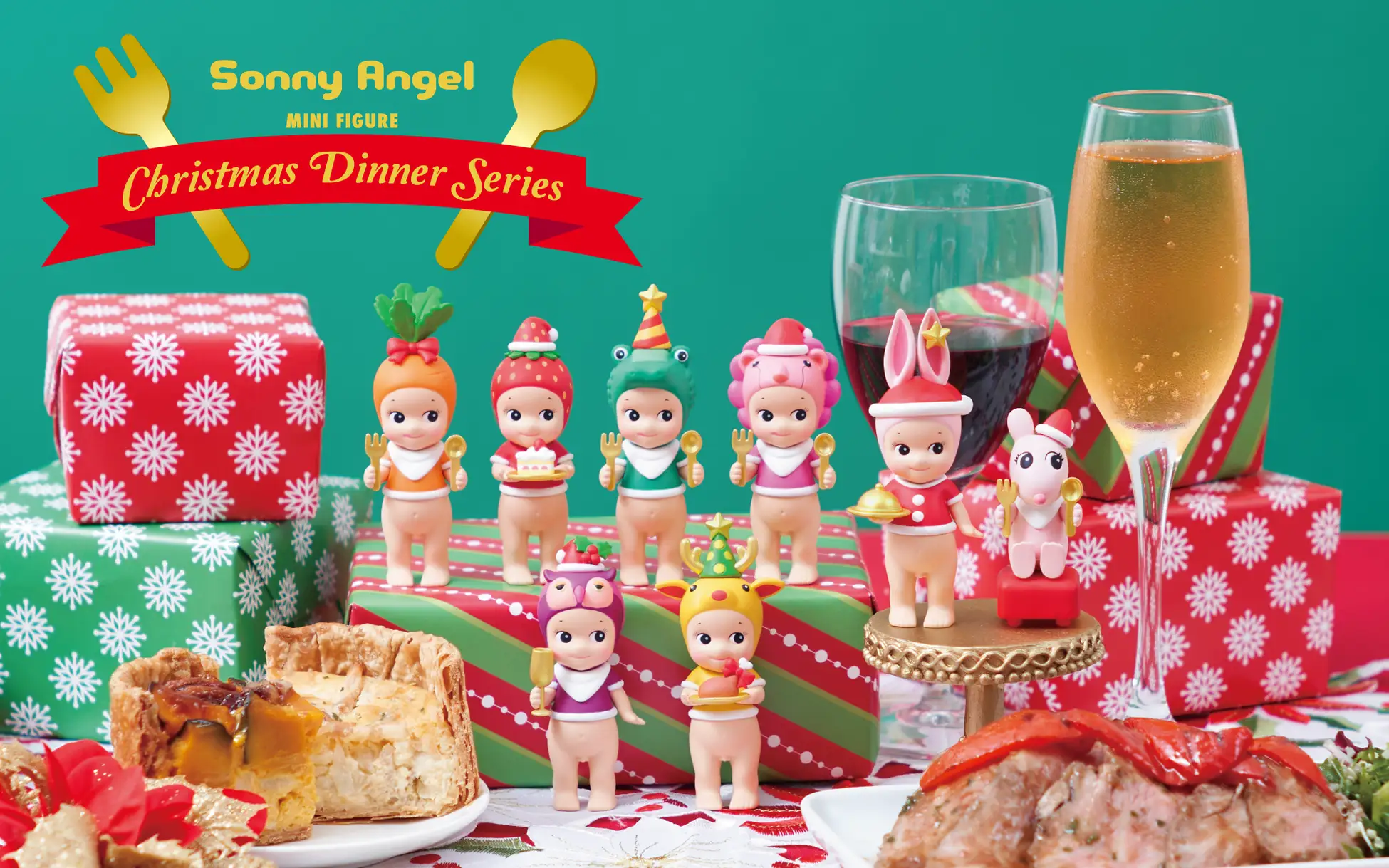 Sonny Angel 2024 Christmas Dinner Series 1 Single