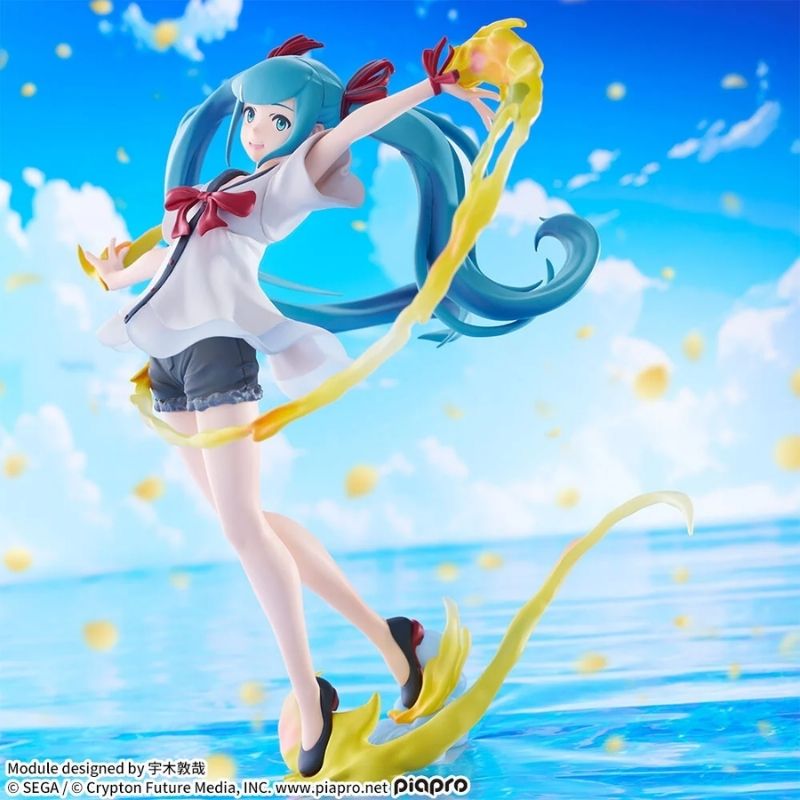 Hatsune Miku Shiny T.R. Figure - SEGA FIGURIZM α - Image 3