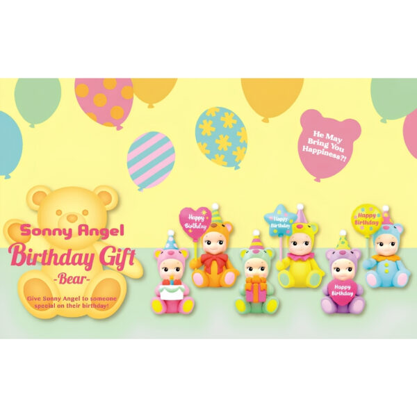 Sonny Angel Birthday Gift Bear Series 1 Single